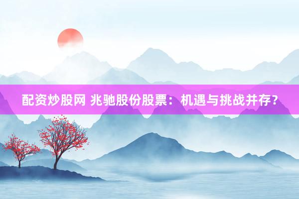配资炒股网 兆驰股份股票：机遇与挑战并存？