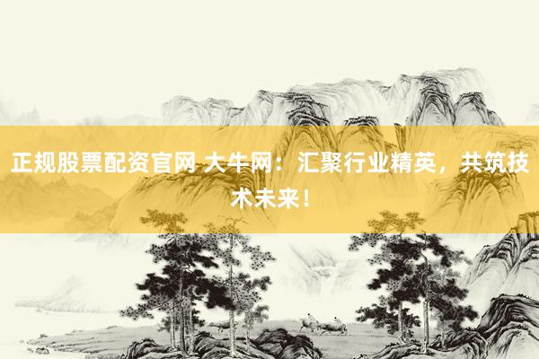 正规股票配资官网 大牛网：汇聚行业精英，共筑技术未来！